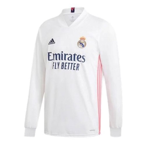 Tailandia Camiseta Real Madrid 1ª ML 2020-2021